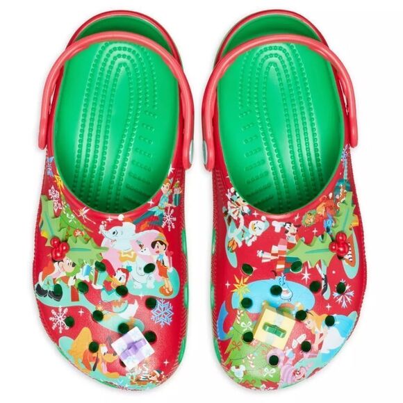 🎄 DISNEY CROCS 🎄 Mickey Mouse and Friends Holiday Clogs Adults by Crocs - Picture 2 of 16